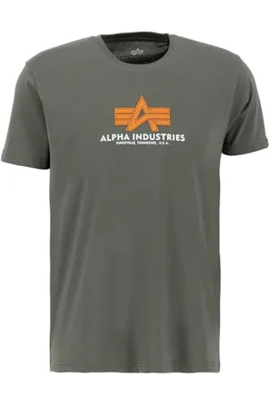 Alpha Industries Herren Camiseta de caucho Basic T para Hombre Kurzarm Shirt,