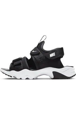 Nike Damen Canyon Sandale, Black/White-Black, 39 EU