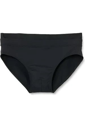 Calvin Klein Herren Badeslip Brief Double Kurz, Schwarz (Pvh Black), L