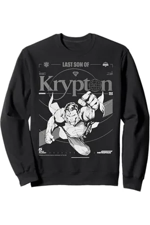 DC Comics Originals Superman-Ikone Meme Metropolis Krypton Classic Jim Lee Grunge Sweatshirt