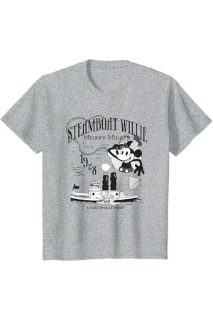 Disney Kinder Mickey Mouse Steamboat Willie T-Shirt