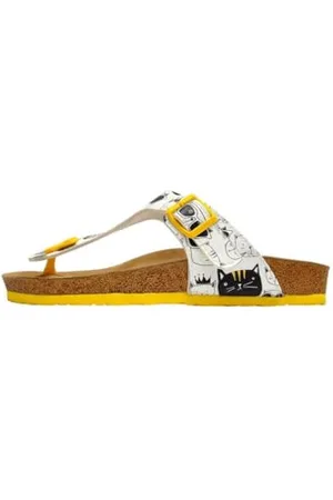 Dogo Damen Lila Flip Flops, Multicolor, 37 EU