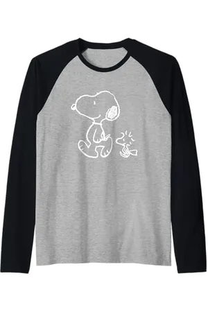Peanuts Erdnüsse - Snoopy Woody Walk Raglan
