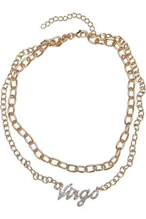 Urban classics Unisex Halskette Diamond Zodiac Golden Necklace, Farbe , Größe one size