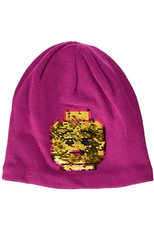 LEGO Wear Wear Mädchen Girl LWAMANDA 706 - Strickmütze mit Wendepailletten Mütze,per Pack ,56 (Herstellergröße:56)