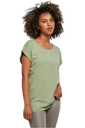 Build Your Brand Damen BY021-Ladies Extended Shoulder Tee T-Shirt, , 4XL