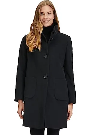 Betty Barclay Damen Wollmantel mit hohem Kragen ,44