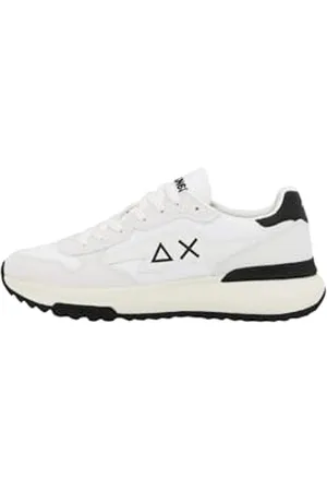 sun68 Unisex Niki 2.0 SOLID Sneaker, Bianco, 41 EU