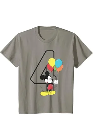 Disney Kinder Mickey Mouse 4 Geburtstag T-Shirt