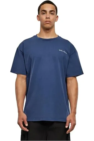 Urban classics Herren Oversized Small Embroidery Tee T Shirt, , XXL EU