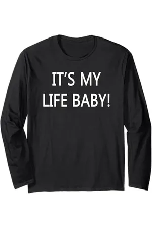 Buy Cool Shirts Es ist mein Leben Baby Langarmshirt