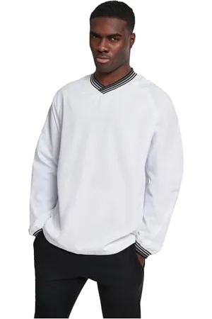 Urban classics Herren Warm Up Pull Over Pullover, , Small (Herstellergröße: S)