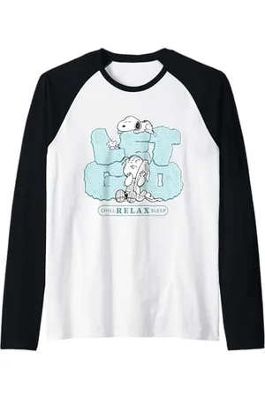 Peanuts Snoopy Charlie Brown Let Go Raglan