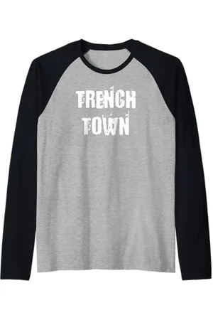 Buy Cool Shirts Trench Town Kingston Jamaika Raglan