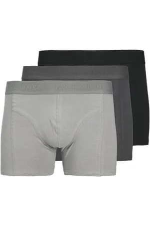 JACK & JONES Herren Jacordinary Trunks 3 Pack, Black, s (3er Pack)
