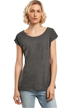Build Your Brand Damen BB013-Ladies Wide Neck Tee T-Shirt, , S
