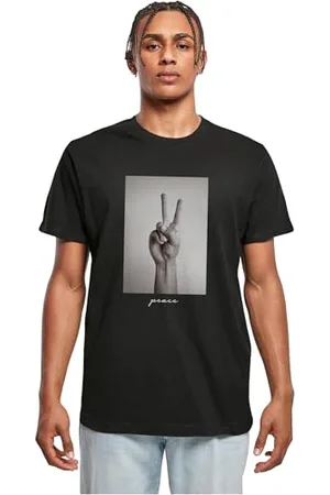 Mister Tee Herren Peace Sign Tee XXL Black