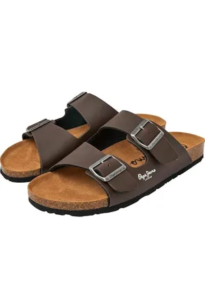 Pepe Jeans Herren Bio M Double Kansas Sandal, Brown (Brown), 44 EU