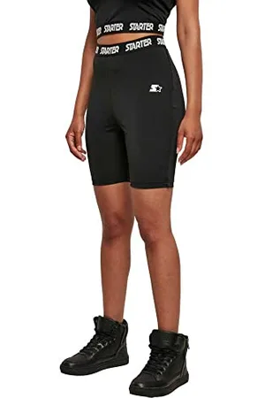 STARTER BLACK LABEL Damen Ladies Starter Logo Tape Cycle Shorts XS Black