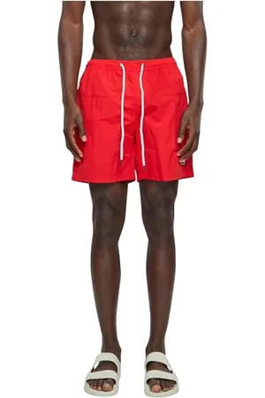 Urban classics Herren Badehose Block Swim Shorts, Badehose für Männer, schnell trocknend, , 4XL