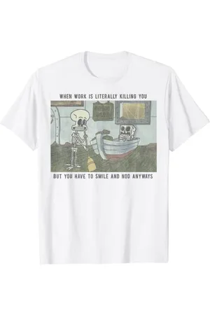 Spongebob Smile And Nod Text Meme T-Shirt