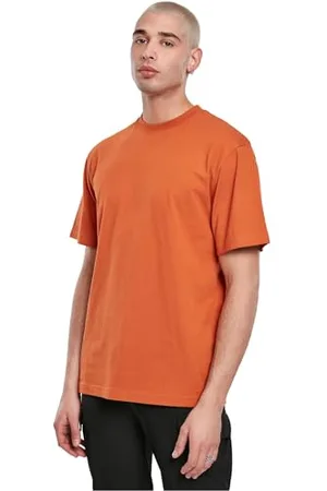Urban classics Herren T-Shirt Tall Tee, Oversized T-Shirt für Männer, Baumwolle, gerippter Rundhals, , S