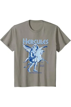 Disney Kinder Hercules Blue Power Zero To Hero T-Shirt