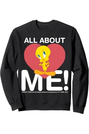 LOONEY TUNES All About Me Tweety Heart Character Love – Sweatshirt