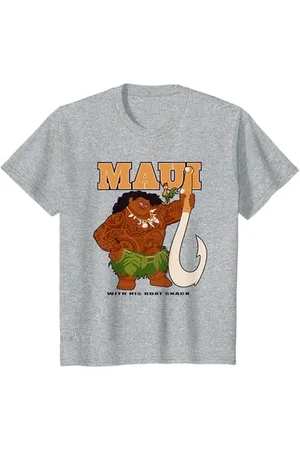 Disney Kinder Moana Maui With Boat Snack T-Shirt