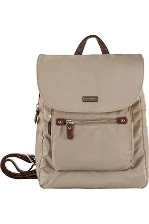 TOM TAILOR Rina Damen City Rucksack Backpack, 8 L Beige