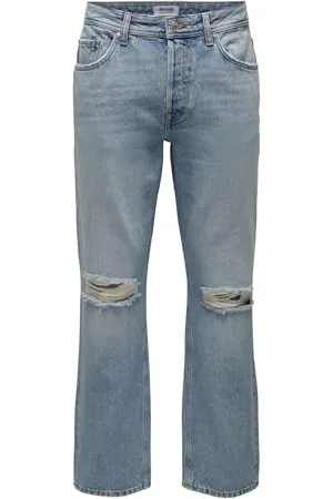 Only & Sons Herren Onsedge Loose L. Blue 3543 Jeans, , 31W / 30L EU