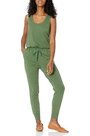 Amazon Damen Studio-Frottee-Overall (in Übergröße erhältlich), , M