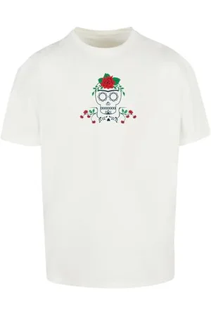 Merchcode Herren Mp5000037-frida Kahlo Death Heavy Oversize Tee T-Shirt, , XL EU