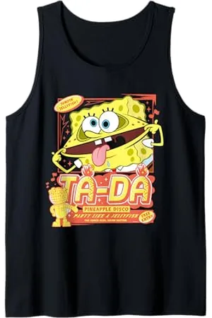 Spongebob Sponge Bob - Schwammkopf Jellyfish Party Pinapple Disco Tank Top