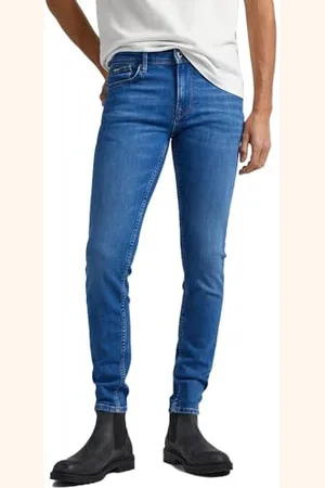 Pepe Jeans Herren Finsbury Jeans, Blau (Denim-wn7), 38W / 34L EU