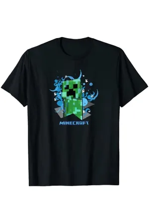 Minecraft Creeper Charged Poster T-Shirt
