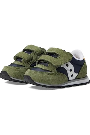 Saucony Jazz Original Sneaker, Olive/Navy/Gold, 37.5 EU