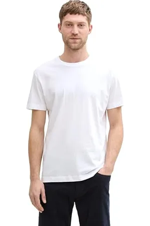 TOM TAILOR T-Shirt mit Logo-Print, Black, L