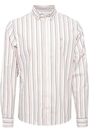 Casual Friday Herren CFAnton LS BD Striped Oxford Shirt Hemd, , M