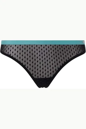 Pepe Jeans Damen Dot Mesh Thong, , L
