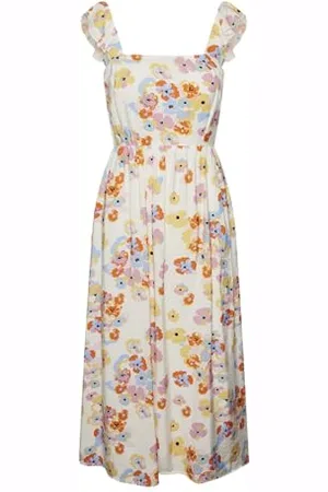 Pieces® Pckarlson Sl Open Back Tie Dress Bc