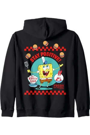 Spongebob Sponge Bob - Schwammkopf Stay Positive Kapuzenjacke