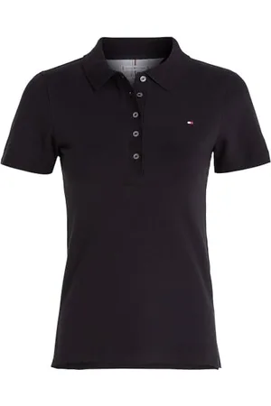 Tommy Hilfiger Damen Poloshirt Kurzarm 1985 Polo Slim Fit, , XXS
