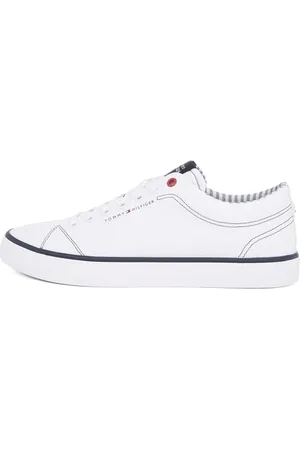 Tommy Hilfiger Herren Vulcanized Sneaker Core Ithaca Low Top, (White), 42
