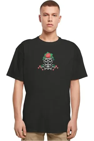 Merchcode Herren T-Shirt Frida Kahlo - Death Heavy Oversize Tee, Oversized Fit, 100% Cotton