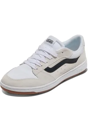 Vans Herren Ryland Ls Sneaker, YB2 – Wildleder/Canvas Weiß/Schwarz, 47 EU