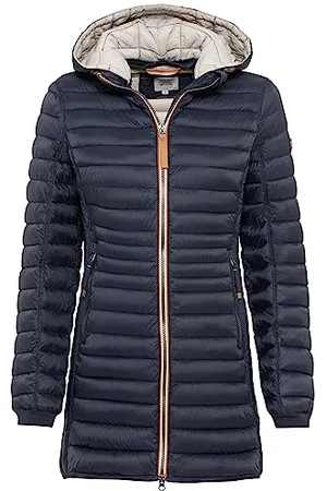 Camel Active Damen Lange Steppjacke mit Abnehmbarer Kapuze womenswear-34