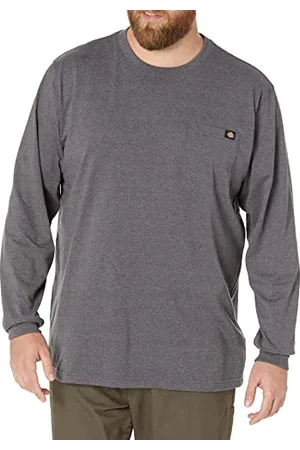 Dickies Herren Long Sleeve Heavyweight Crew Neck Arbeits-T-Shirt, , Klein