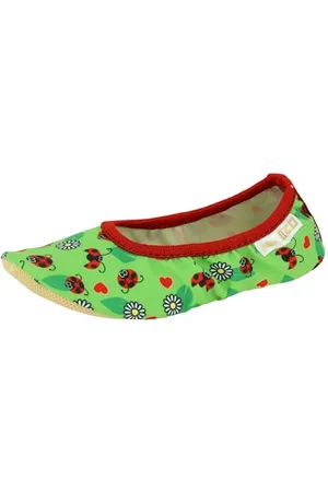 LICO G 1 STYLE Unisex Kinder Gymnastikschuhe, Grün/ Rot, 33 EU