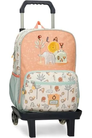 Enso Play All Day Schulrucksack mit Trolley, , 30 x 38 x 12 cm, Polyester, 13,68 l, bunt, Schulrucksack mit Trolley